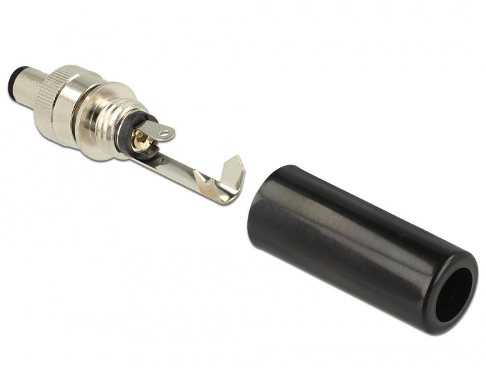 מחבר DC 5.5 x 2.1 x 9.5 זכר בהלחמה - delock.israel