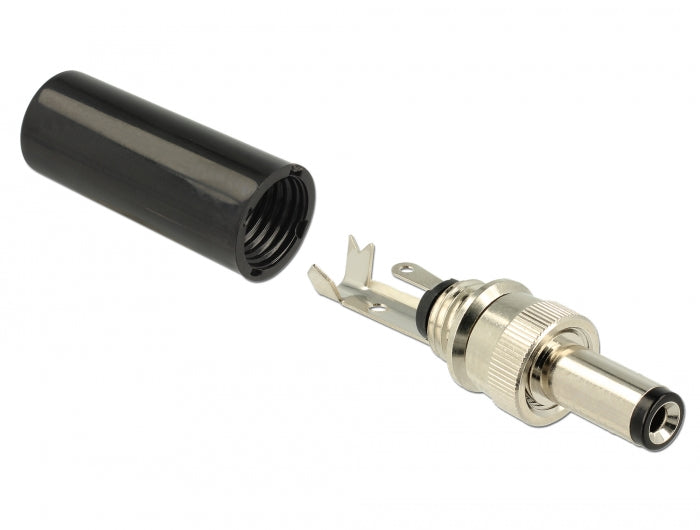 מחבר DC 5.5 x 2.1 x 12.0 זכר בהלחמה - delock.israel