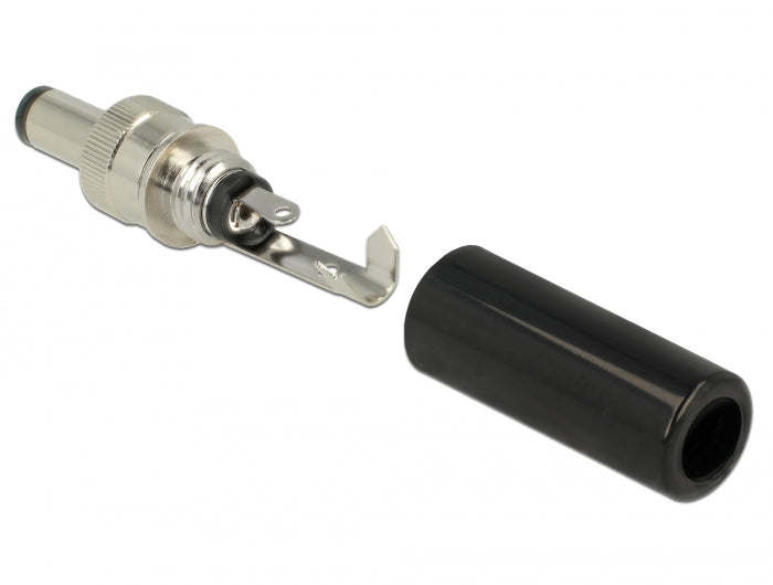 מחבר DC 5.5 x 2.5 x 9.5 זכר בהלחמה - delock.israel