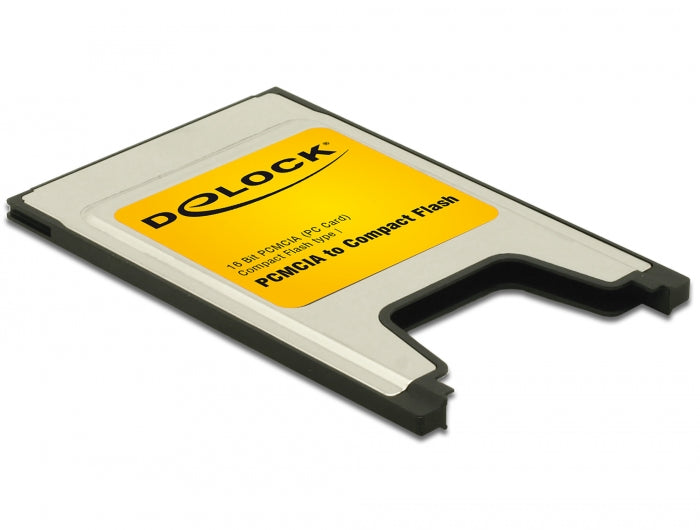קורא כרטיסים PCMCIA לזיכרונות Compact Flash - delock.israel