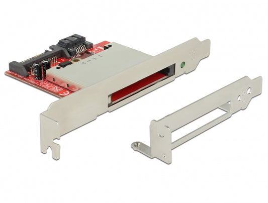 קורא כרטיסים SATA / PC למארז מחשב עם קורא זיכרונות CFast - delock.israel