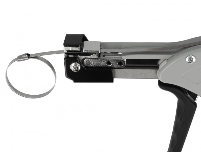 אקדח מהדק אזיקונים נירוסטה מקצועי דגם D86503 - delock.israel