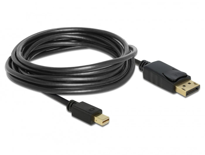 כבל DisplayPort 1.2 4K תקע DP לתקע מיני DP תומך 60 הרץ - delock.israel