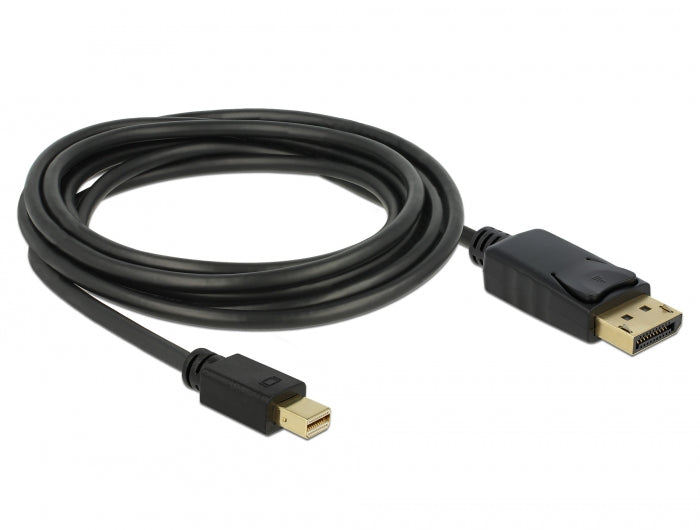 כבל DisplayPort 1.2 4K תקע DP לתקע מיני DP תומך 60 הרץ - delock.israel