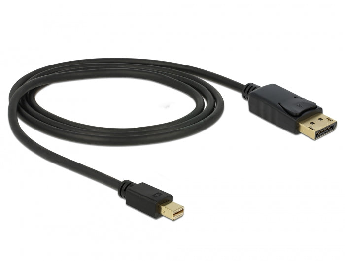 כבל DisplayPort 1.2 4K תקע DP לתקע מיני DP תומך 60 הרץ - delock.israel
