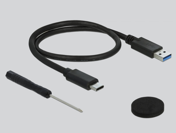 מארז חיצוני USB 3.1 10Gbps עבור כונן דיסק 2.5″SATA HDD/SSD 4TB - delock.israel