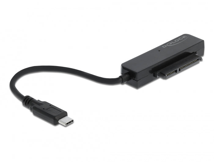 ממיר USB-C 3.2 Gen 2 לחיבור SATA 6 Gbps עם כיסוי הגנה 2.5 אינץ' - delock.israel