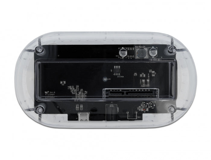 תחנת עגינה USB-C 3.2 Gen 2 עבור כונן SATA HDD/SSD 2.5″/ 3.5″ - delock.israel