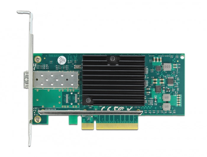 כרטיס רשת קווי SFP+ 10 Gigabit Low profile צ'יפ אינטל i82599 - delock.israel