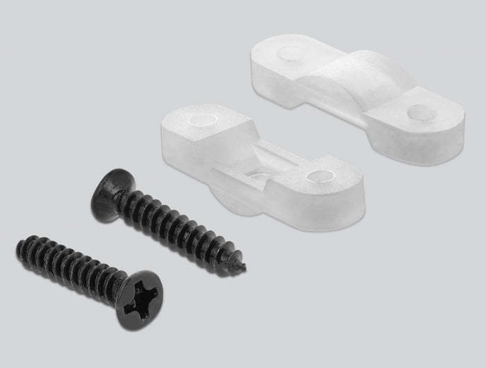 טרמינל בלוק בחיבור הברגה לתקע D-Sub 9 pin עם מכסה וברגים בצדדים - delock.israel