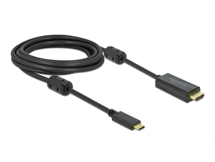 כבל תצוגה אקטיבי תקע USB-C לתקע HDMI 4K תומך 60 הרץ - delock.israel