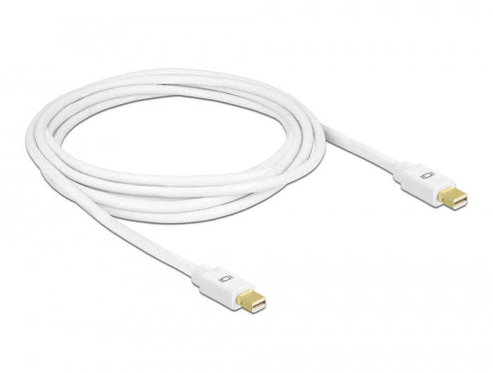 כבל מיני DisplayPort 1.2 4K ז/ז תומך 60 הרץ - delock.israel