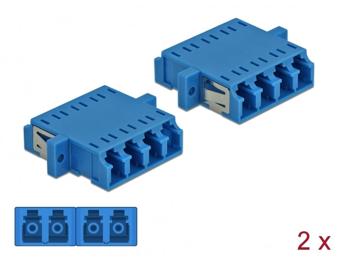 מתאם אופטי לפאנל LC Quad סינגל מוד נ/נ - delock.israel