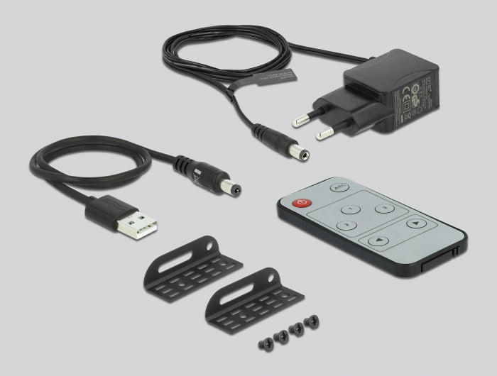 מיתוג HDMI 4K 3/1 משולב עם מחלץ אודיו תומך 60Hz - delock.israel