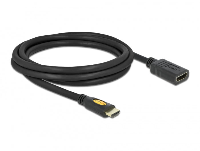 כבל מאריך HDMI 4K ז/נ תומך 30 הרץ - delock.israel