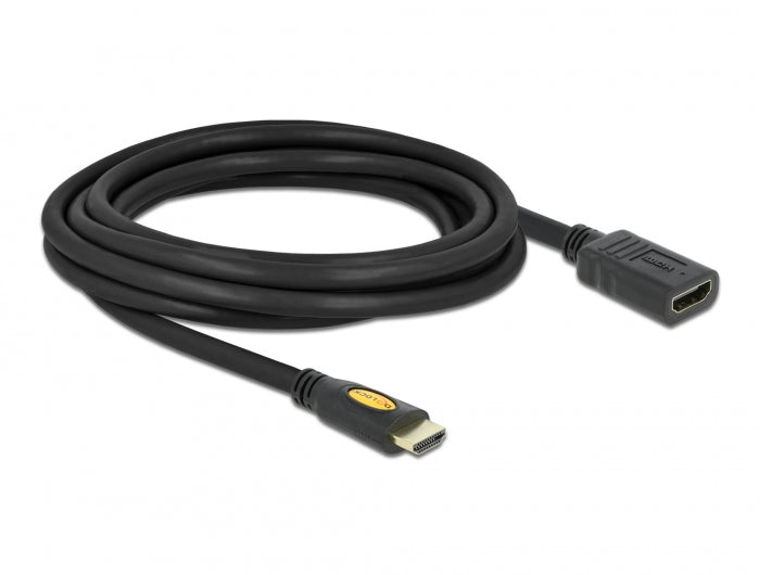 כבל מאריך HDMI 4K ז/נ תומך 30 הרץ - delock.israel