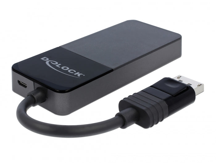 ספליטר DisplayPort 1.4 4K HDR MST לחיבור 3 מסכים HDMI בו זמנית - delock.israel