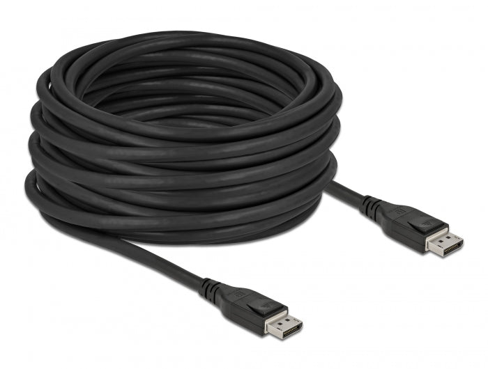 כבל DisplayPort 1.4 8K HDR אקטיבי ז/ז תומך 60 הרץ - delock.israel