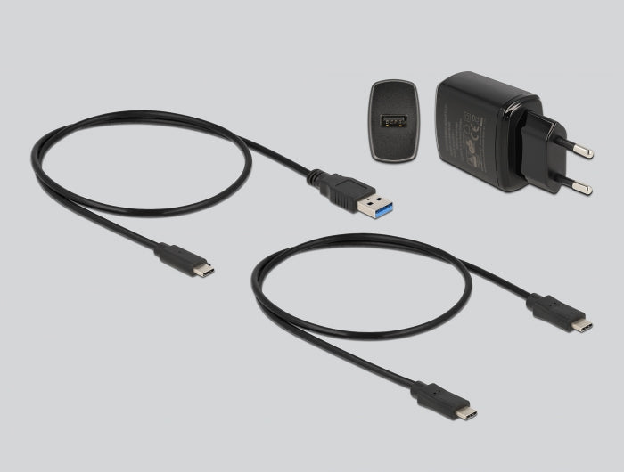 תחנת עגינה USB-C 3.2 ל- 2 דיסקים M.2 NVMe עם פונקציית שכפול - delock.israel