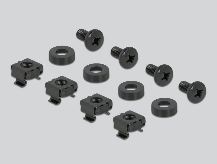 פאנל עיור עם חריצי אוורור ''2U / 19 לארון תקשורת - delock.israel