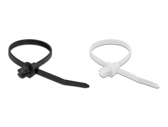 אזיקונים פלסטיק עמידים בחום להתקנה בקדח עגול 5.0 מ"מ - delock.israel