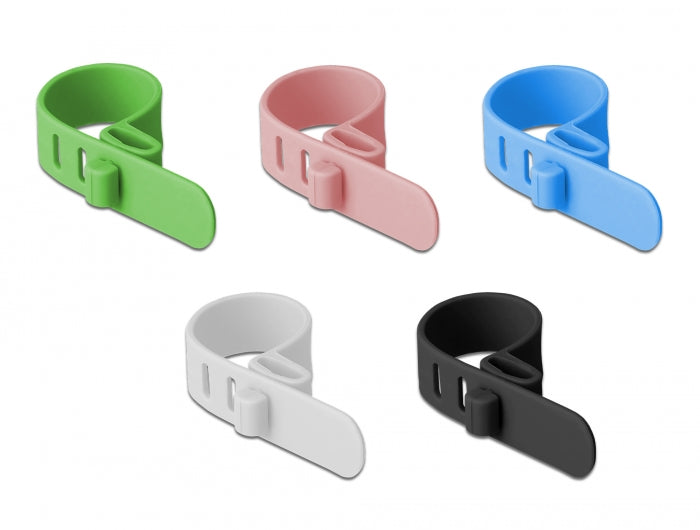 אזיקונים סיליקון במגוון צבעים עמידים בחום גבוה עד 240 מעלות - delock.israel