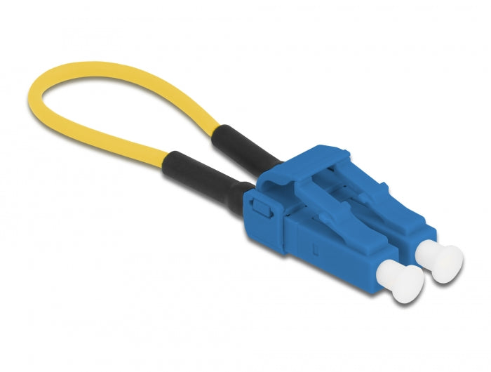 מתאם אופטי Loopback LC / UPC singlemode - delock.israel