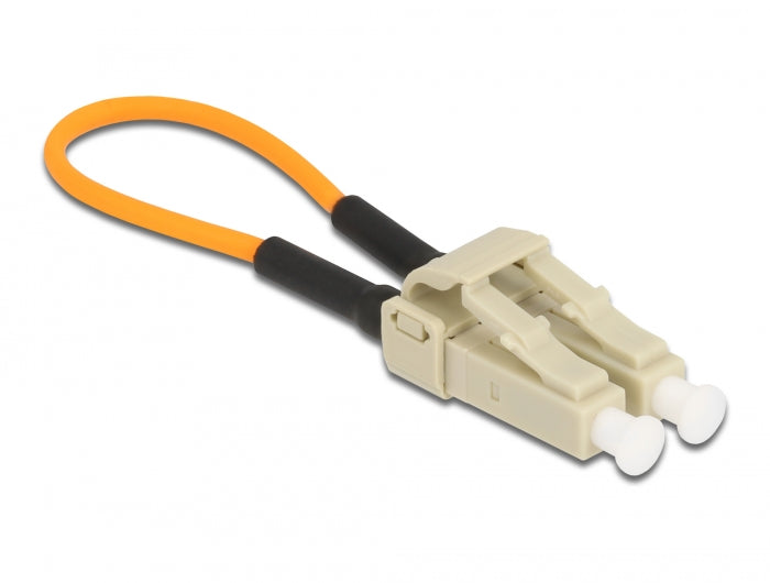 מתאם אופטי Loopback LC / OM1 Multi-mode - delock.israel