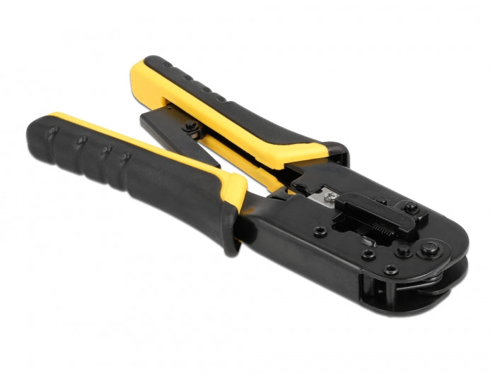 לוחץ כבל רשת או טלפון מקצועי RJ45+RJ12/11 - delock.israel