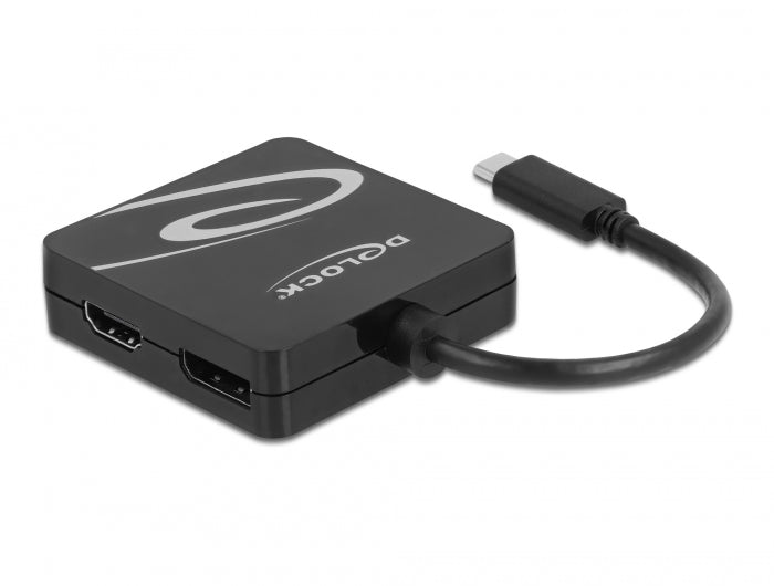 מתאם תצוגה USB-C לחיבור מסכים VGA / DVI / HDMI 4K / DisplayPort 4K - delock.israel