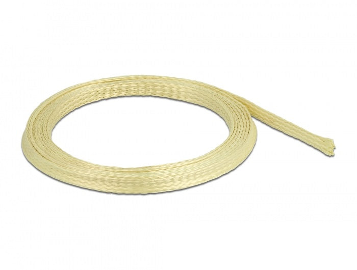 שרוול גמיש סיבים Aramid להגנת כבלים עמיד בטמפרטורה 170°C- עד 250°C אורך 2 מטר - delock.israel