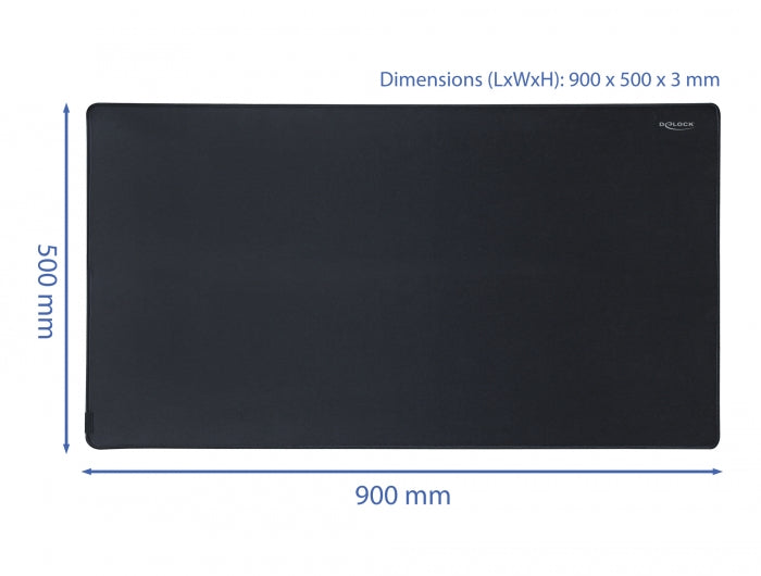 משטח עכבר גיימינג דוחה מים 900/500 מ"מ - delock.israel