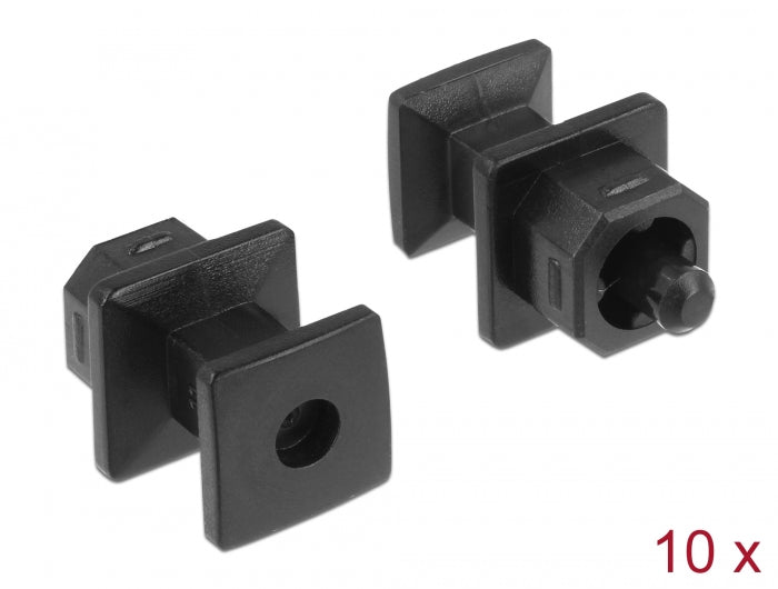 כיסוי נגד אבק עם אחיזה לשקע TOSLINK - delock.israel