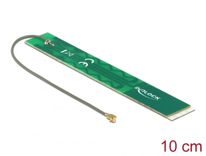 אנטנה LTE 2 - 3 dBi פנימית PCB בהדבקה עצמית מחבר MHF® I plug - delock.israel