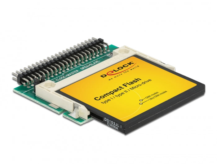 קורא כרטיסים IDE זכר לזיכרונות Compact Flash - delock.israel
