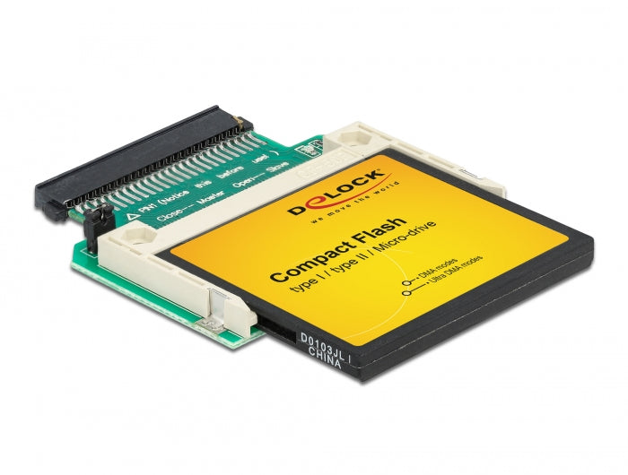 קורא כרטיסים 1.8″ / IDE לזיכרונות Compact Flash - delock.israel