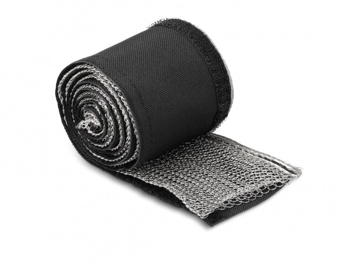 שרוול גמיש עם סגירה מהודקת EMI Shielding להגנת כבלים מפני השפעות אלקטרומגנטיות אורך 1 מטר - delock.israel