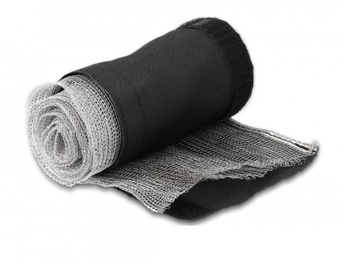 שרוול גמיש עם סגירה מהודקת EMI Shielding להגנת כבלים מפני השפעות אלקטרומגנטיות אורך 1 מטר - delock.israel