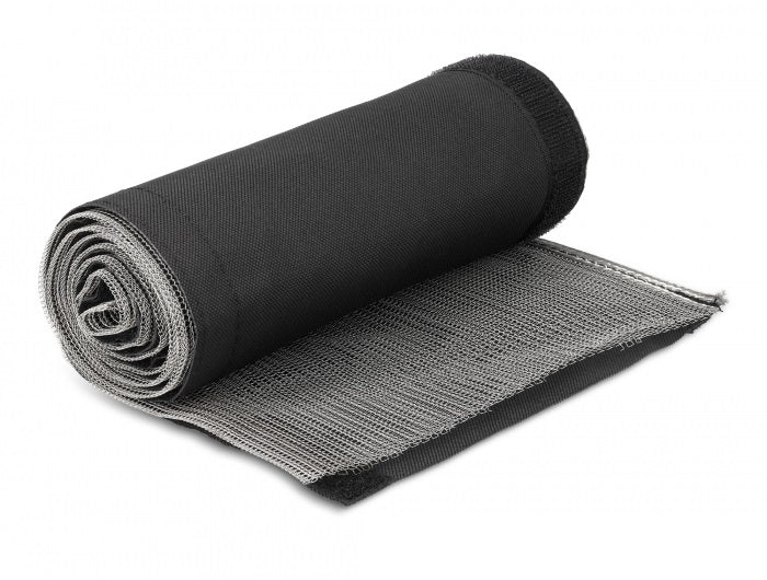 שרוול גמיש עם סגירה מהודקת EMI Shielding להגנת כבלים מפני השפעות אלקטרומגנטיות אורך 1 מטר - delock.israel