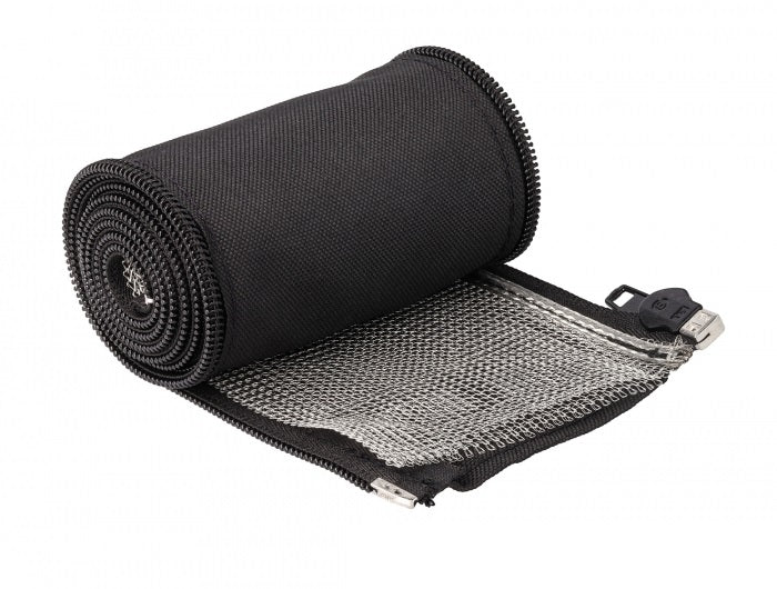 שרוול גמיש עם רוכסן EMI Shielding להגנת כבלים מפני השפעות אלקטרומגנטיות אורך 1 מטר - delock.israel