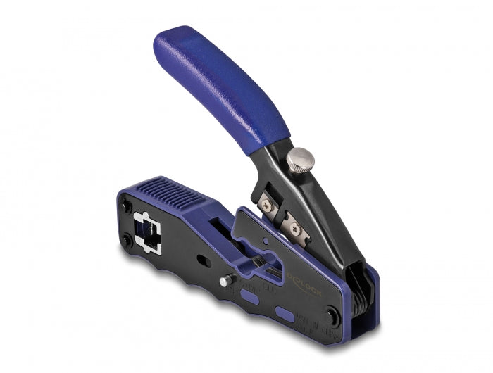 לוחץ כבל רשת RJ45 עבור תקע רשת PASS-THROUGH - delock.israel