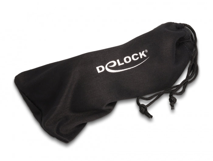 משקפי בטיחות עם עדשות שקופות - delock.israel