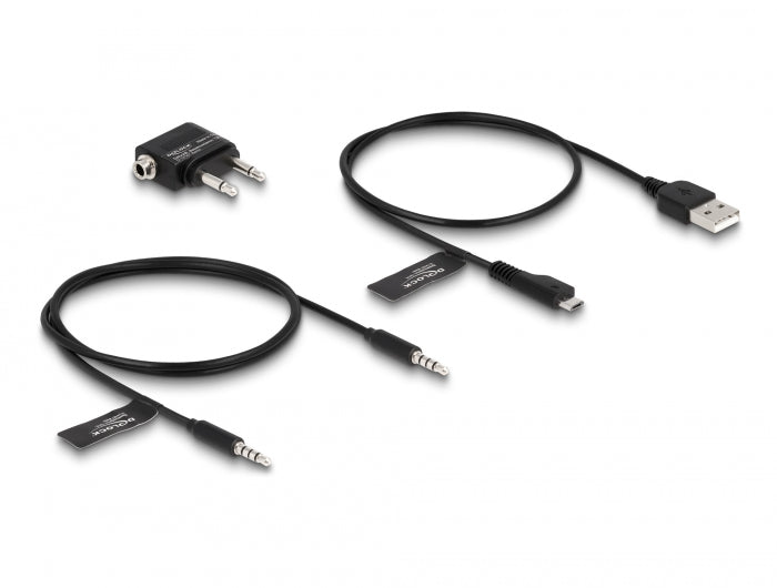 אוזניות Bluetooth 5.0 מתקפלות עם מיקרופון ובס אינטנסיבי - delock.israel