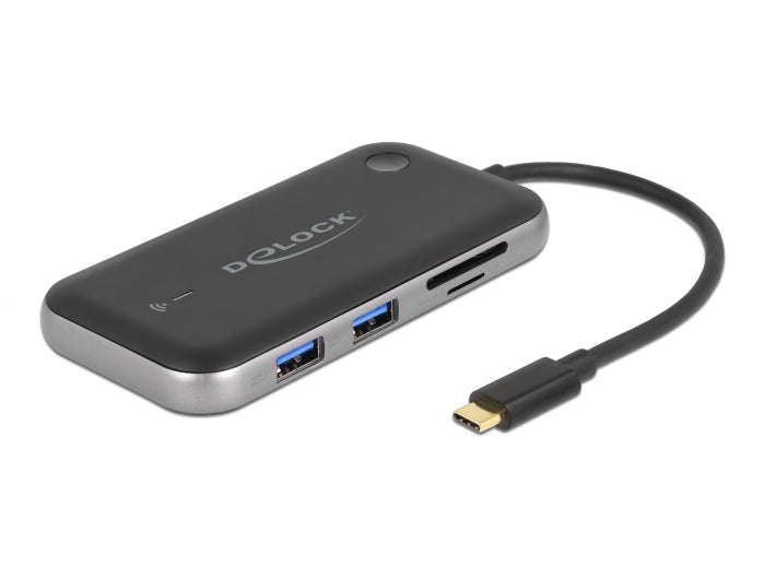 מרחיק אלחוטי USB-C Full HD לשידור 2 מסכים HDMI+VGA בו זמנית - delock.israel