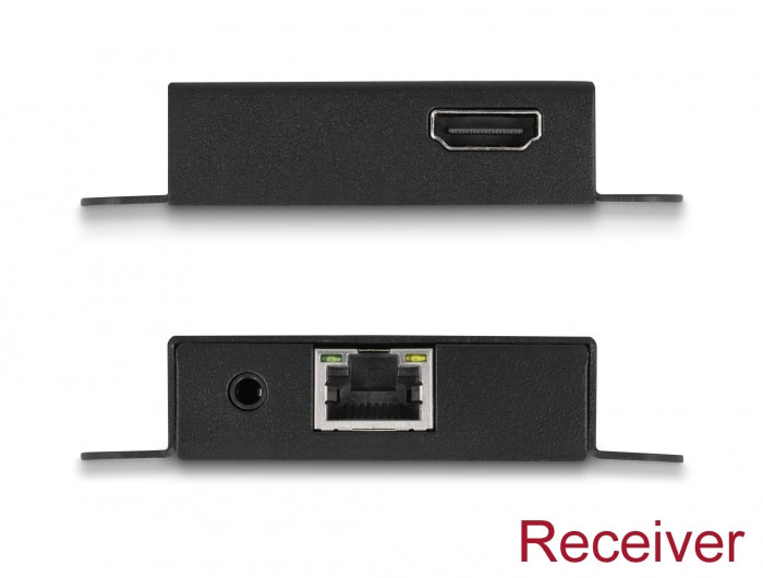 מרחיק HDMI מבית Delock גרמניהי מאפשר שידור של אותות וידאו/אודיו באיכות גבוהה ואות בקרה IR באמצעות כבל רשת יחיד - delock.israel