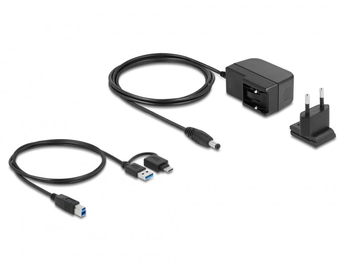 תחנת עגינה USB 3.2 למחשב נייד עם חיבור ל- 2 מסכים HDMI 1080p בו זמנית - delock.israel