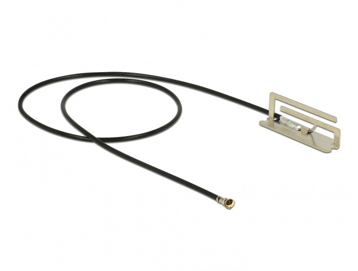 אנטנה WLAN 802.11 ac/ax/a/h/b/g/n 1.6 dBi פנימית PIFA מחבר MHF® 4L plug - delock.israel