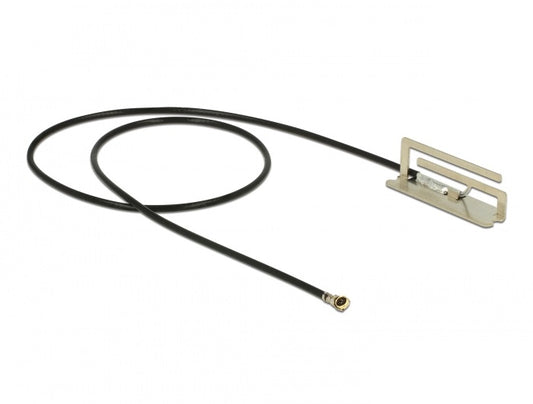 אנטנה WLAN 802.11 ac/ax/a/h/b/g/n 1.6 dBi פנימית PIFA מחבר MHF® 4L plug - delock.israel