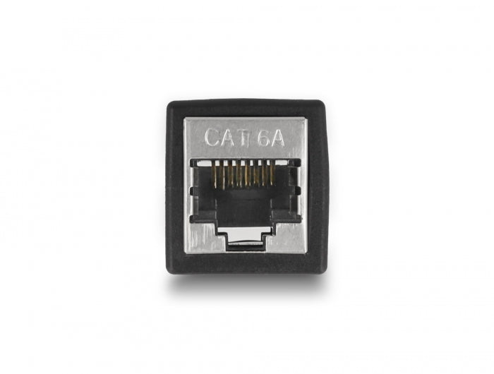 מופה רשת RJ45 Cat.6A STP מסוכך נ/נ - delock.israel
