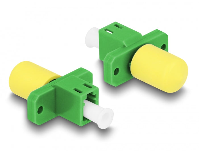 מתאם אופטי לפאנל LC Simplex זכר לשקע ST Simplex - delock.israel